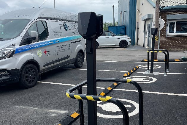 Commercial Electric Vehicle Charger Installations